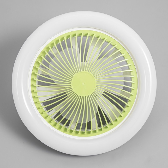 Светильник с ПДУ "Вихрь" LED 30Вт 6000К зеленый 25х25х15см BayerLux