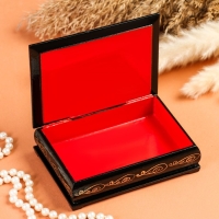 Шкатулка &laquo;Рябина на окне&raquo;, 10&times;14 см, лаковая миниатюра