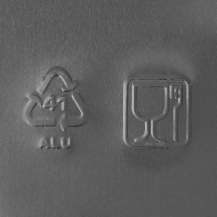 Набор форм из фольги для выпечки и запекания Доляна, 780 мл, 21&times;14,7&times;5 см, 3 шт