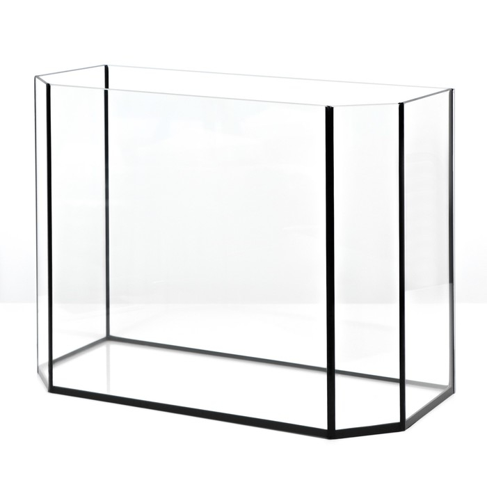 Аквариум "Панорамный" без крышки, 30 литров, 46 х 20 х 33 см