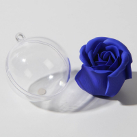 Набор: свеча, мыльные лепестки и повязка на голову &laquo;С 8 марта!&raquo;, аромат ваниль