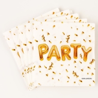 Салфетки бумажные 25*25см «Вечеринка» (набор 20 шт) Салфетки бумажные 25*25см «Вечеринка» (набор 20 шт)