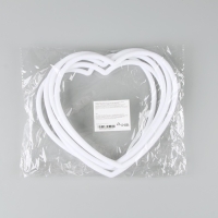 Основа для изготовления ловца снов &laquo;Сердце&raquo;, набор 5 шт., размер 1 шт. &mdash; 20 &times; 20 &times; 0,73 см