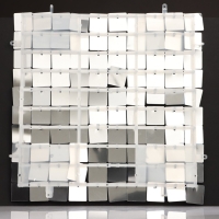 Панель с пайетками для фотозоны, квадратные, 30*30см, цвет синий Панель с пайетками для фотозоны, квадратные, 30*30см, цвет синий