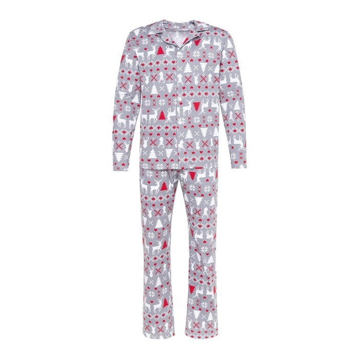 Пижама новогодняя мужская KAFTAN &laquo;Скандинавия&raquo;, размер 48