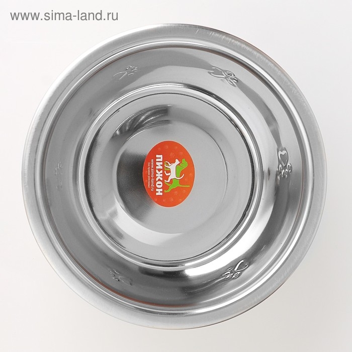 Миска стандартная рельефная, 850 мл