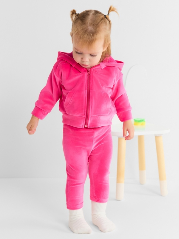 Толстовка Крошка Я Plushy, р. 74-80, фуксия Толстовка Крошка Я Plushy, р. 74-80, фуксия