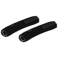 Утяжелители на запястье ONLYTOP, 2 шт. х 100 г, цвет чёрный Утяжелители на запястье ONLYTOP, 2 шт. х 100 г, цвет чёрный