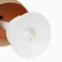 Прорезыватель силиконовый для зубов с погремушкой 3 в 1 M&B &laquo;Зайка&raquo;, бежевый