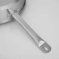 Сковорода &laquo;Общепит&raquo;, d=28 см, h=7,5 см, корпус 0,6 мм, дно ТРС 3,5 мм, индукция