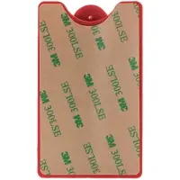 Чехол для карты на телефон Carver, красный