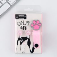 Наушники вакуумные, держатель для проводов &laquo;Oh, my cat&raquo;, мод. VBT 1.4, 12,5 х 8,5 см.