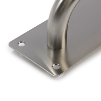 Ручка дверная, цвет нержавеющая сталь, 200х65 мм Ручка дверная, цвет нержавеющая сталь, 200х65 мм