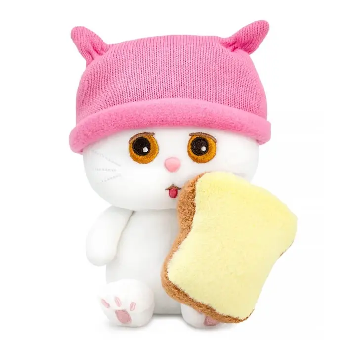 Мягкая игрушка "Кошечка Ли-Ли "Бон аппетит", 15 см LkE-006