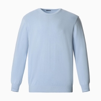 Джемпер мужской, цвет ярко-голубой, размер 58 (5XL)