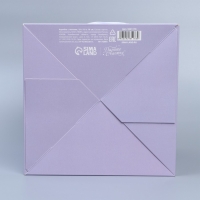 Коробка с лентами &laquo;С любовью&raquo;, 19 &times; 19 &times; 19 см