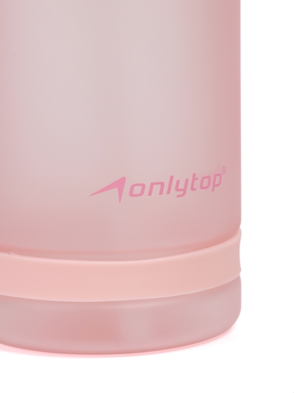 Бутылка для воды Onlytop, 550 мл, цвет розовый