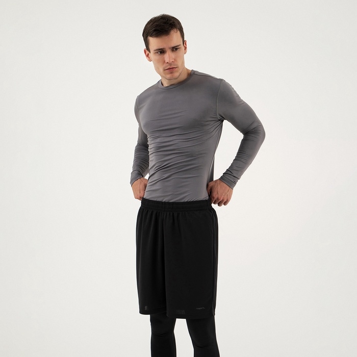 Рашгард мужской Resport, р. 54, цвет серый, базовый, с длинным рукавом