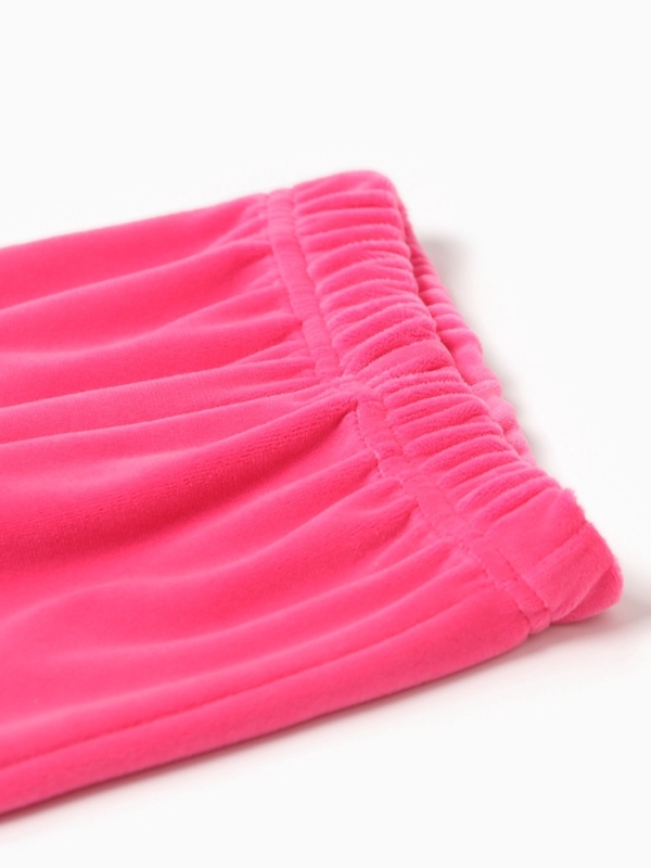 Брюки Крошка Я Plushy, р. 86-92 см, фуксия