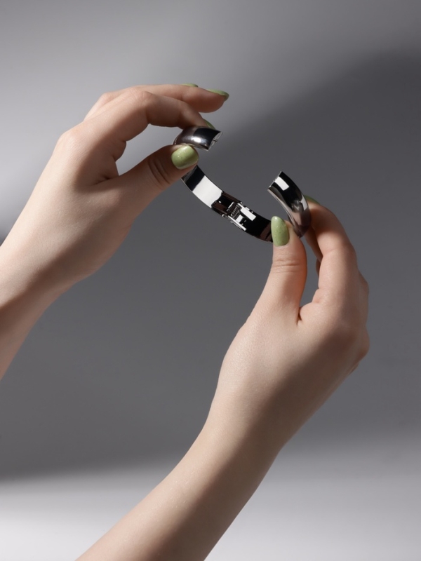 Браслет металл &laquo;Тренд&raquo; объёмный, цвет серебро