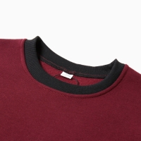 Свитшот мужской НАЧЁС, цвет бордо, размер 52