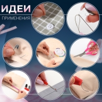 Набор для шитья, 87 предметов, в металлической коробке, 14,5 &times; 10 см