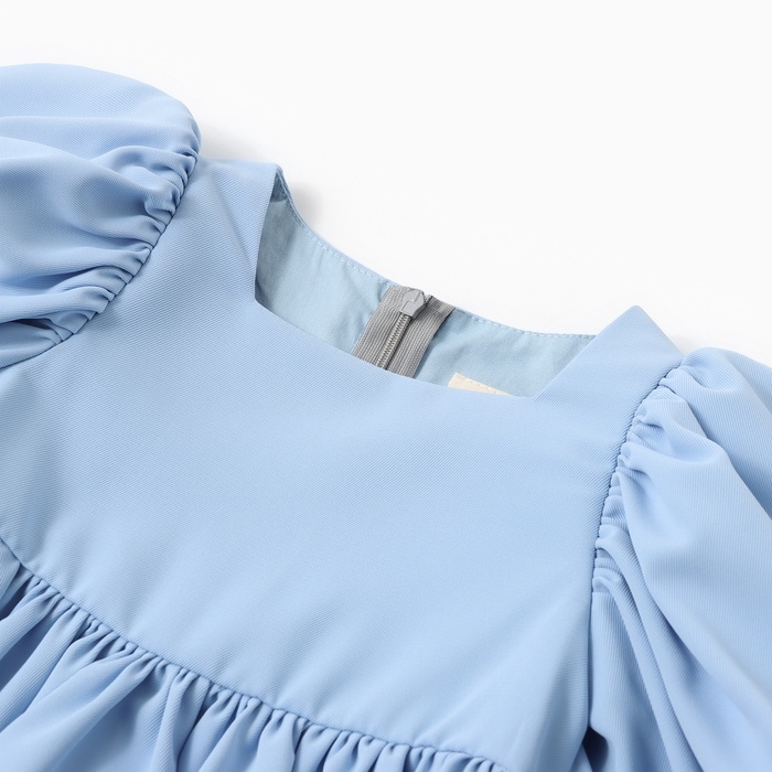 Платье для девочки, MINAKU :Party Dress, цвет голубой, рост 128 см