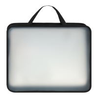 Папка с ручками А4, 330 х 260 х 75 мм, пластиковая, ручки-тесьма, Calligrata "Монстры"