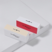 Баф для полировки ногтей, четырёхсторонний, 9 &times; 3,5 &times; 2,5 см, цвет МИКС