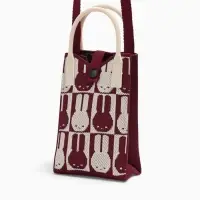 Сумка подр Зайцы, 12*4*17, отд на кнопке, дл ремень, красный