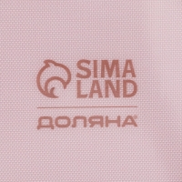 Коврик для выпечки и раскатки теста с разметкой Доляна &laquo;Ингридиенты&raquo;, армированный, силикон, 66&times;46&times;0,04 см, белый/кофейный