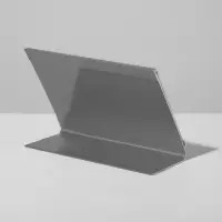 Подставка под визитки 8,5&times;6&times;3,5 см, цвет серебро