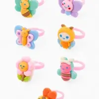 Кольцо &laquo;Выбражулька&raquo; пчелки, форма МИКС, цветное, безразмерное