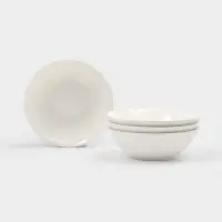 Набор тарелок 4 шт глубоких 15х5 см "White Label" 1277455