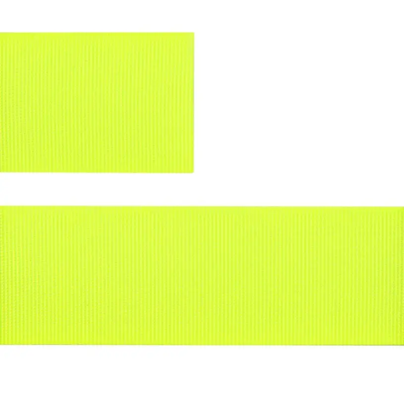 Стропа текстильная Fune 35 L, желтый неон, 110 см