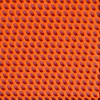 Заготовка из крупной сетки Rete, L, оранжевый неон