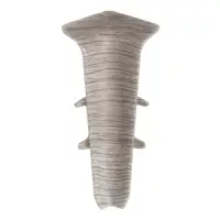 Угол внутренний для плинтуса &laquo;Деконика&raquo;, 70 мм, цвет 253 ясень серый