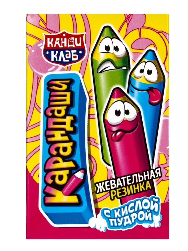 Жевательная резинка &laquo;Карандаши&raquo;, 15 г