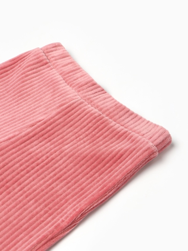 Брюки детские вельветовые KAFTAN р.36 (134-140 см), розовый