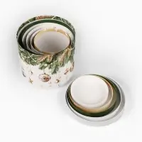 Набор подарочных коробок 5 в 1 &laquo;Золотые шары&raquo;, 13&times;14‒19.5&times;22 см