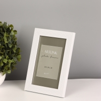 Фоторамка пластик "Lucy" 10х15 см, белый