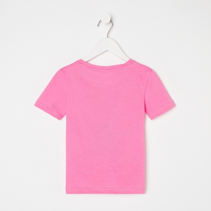 Футболка детская KAFTAN "Лапуля" р.30 (98-104), розовый