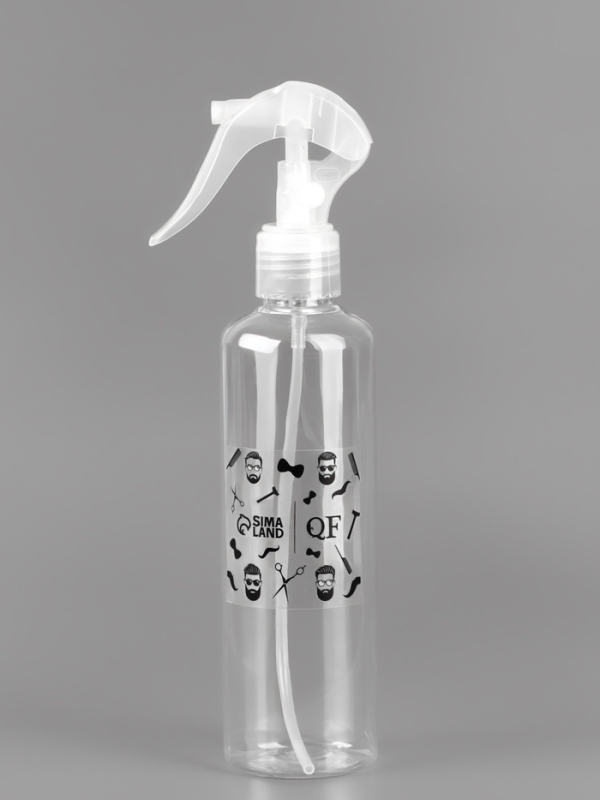 Распылитель парикмахерский «Barber», 250 мл, цвет прозрачный Распылитель парикмахерский «Barber», 250 мл, цвет прозрачный