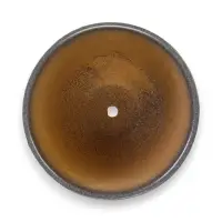 Горшок цветочный с поддоном 1,8 л, керамика "Шагрень" (М)