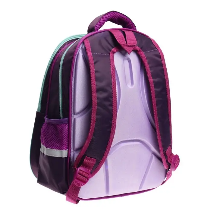 Рюкзак каркасный школьный, 39 х 30 х 14 см, Calligrata "Сова"