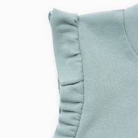 Футболка для девочки MINAKU, цвет голубой, рост 110 см Футболка для девочки MINAKU, цвет голубой, рост 110 см