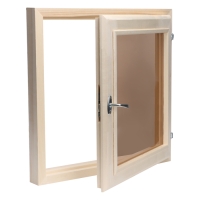 Окно, 60&times;60см, двойное тонированое стекло