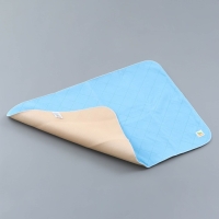 Пелёнка для животных многоразовая впитывающая, 70 х 60 см, голубой Пелёнка для животных многоразовая впитывающая, 70 х 60 см, голубой