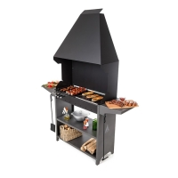 Мангал Professional Standart Zont PSZ3000, 158.2&times;41.2&times;207.9 см, 3 мм, полки, с крышей