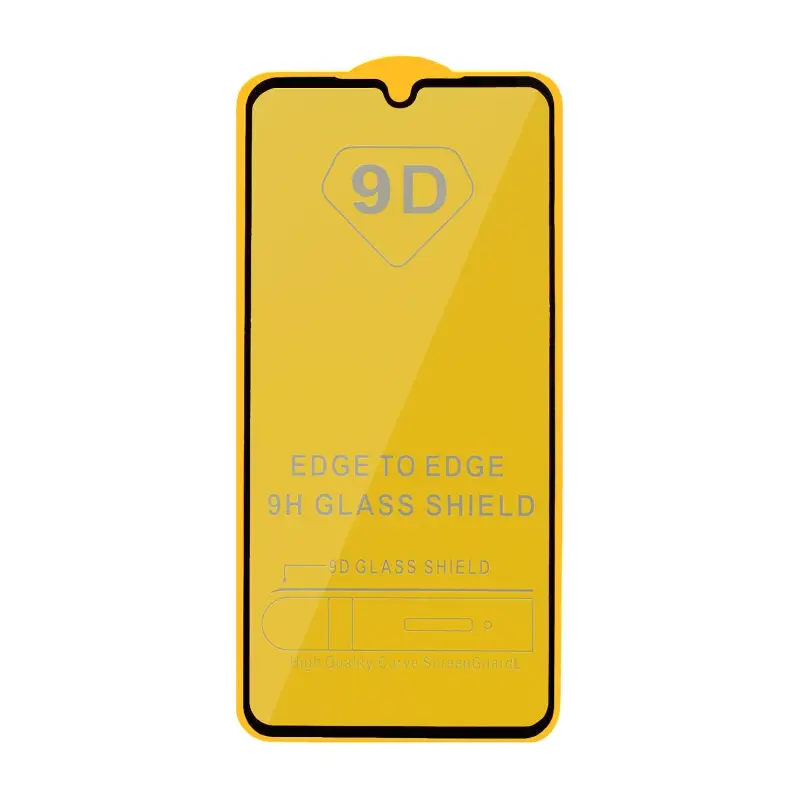 Защитное стекло Xiaomi Mi A3 Lite с рамкой 9H Full Glue без упаковки (25 шт./уп.)